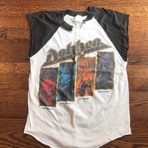 AUTHENTIC VINTAGE Dokken Concert T-shirt